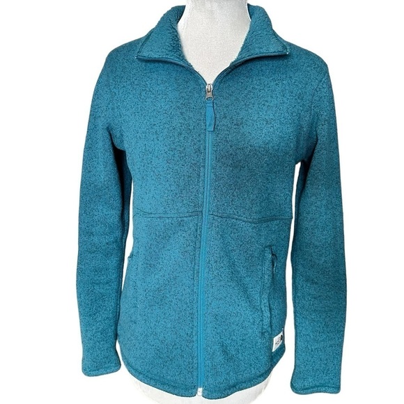 The North Face Women's Cresent Zip Up Sweater Jacket. Size Small - Picture 1 of 9